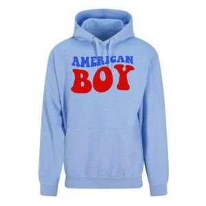 American Boy Fourth Of July Unisex Surf Hoodie