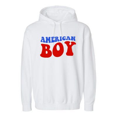 American Boy Fourth Of July Garment-Dyed Fleece Hoodie