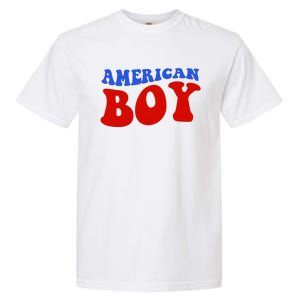 American Boy Fourth Of July Garment-Dyed Heavyweight T-Shirt