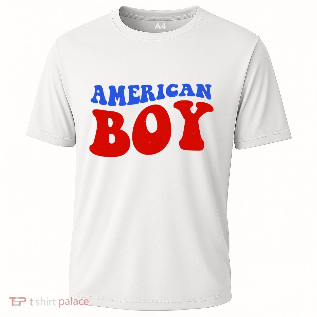 American Boy Fourth Of July Performance Shirt