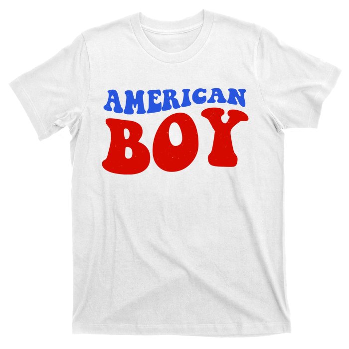 American Boy Fourth Of July T-Shirt