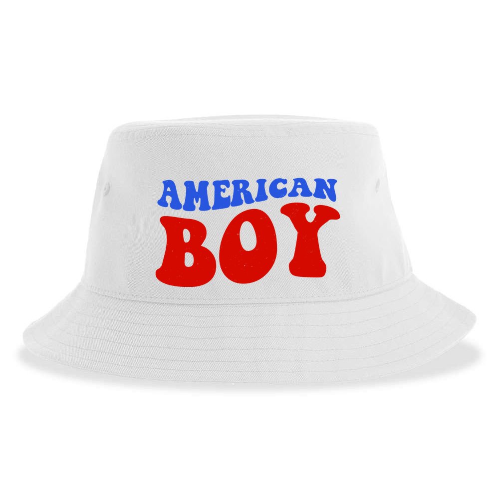 American Boy Fourth Of July Sustainable Bucket Hat