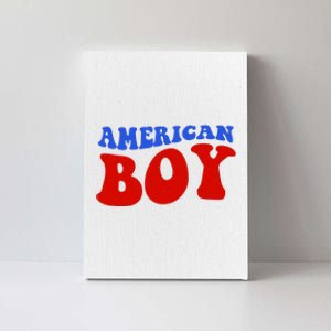 American Boy Fourth Of July Canvas