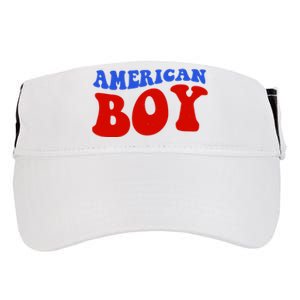 American Boy Fourth Of July Adult Drive Performance Visor