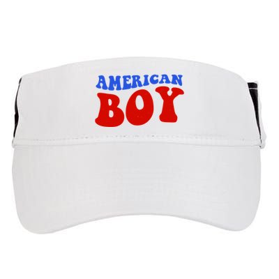 American Boy Fourth Of July Adult Drive Performance Visor