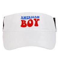 American Boy Fourth Of July Adult Drive Performance Visor