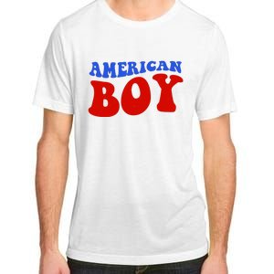 American Boy Fourth Of July Adult ChromaSoft Performance T-Shirt