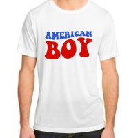 American Boy Fourth Of July Adult ChromaSoft Performance T-Shirt