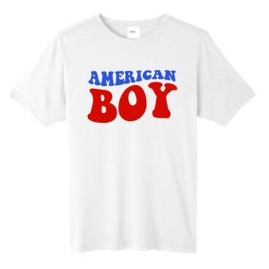 American Boy Fourth Of July Tall Fusion ChromaSoft Performance T-Shirt