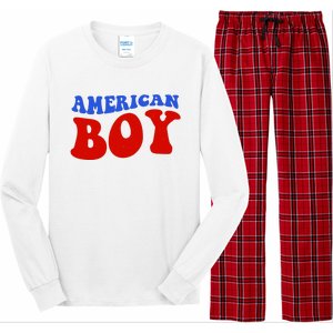 American Boy Fourth Of July Long Sleeve Pajama Set