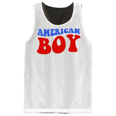 American Boy Fourth Of July Mesh Reversible Basketball Jersey Tank