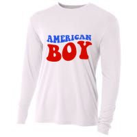 American Boy Fourth Of July Cooling Performance Long Sleeve Crew