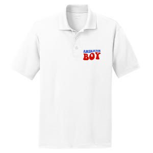 American Boy Fourth Of July PosiCharge RacerMesh Polo