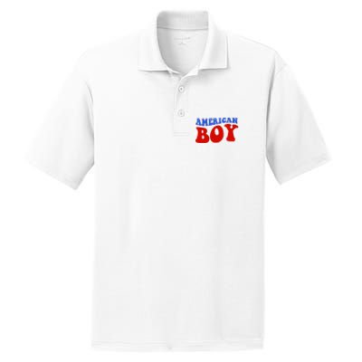 American Boy Fourth Of July PosiCharge RacerMesh Polo