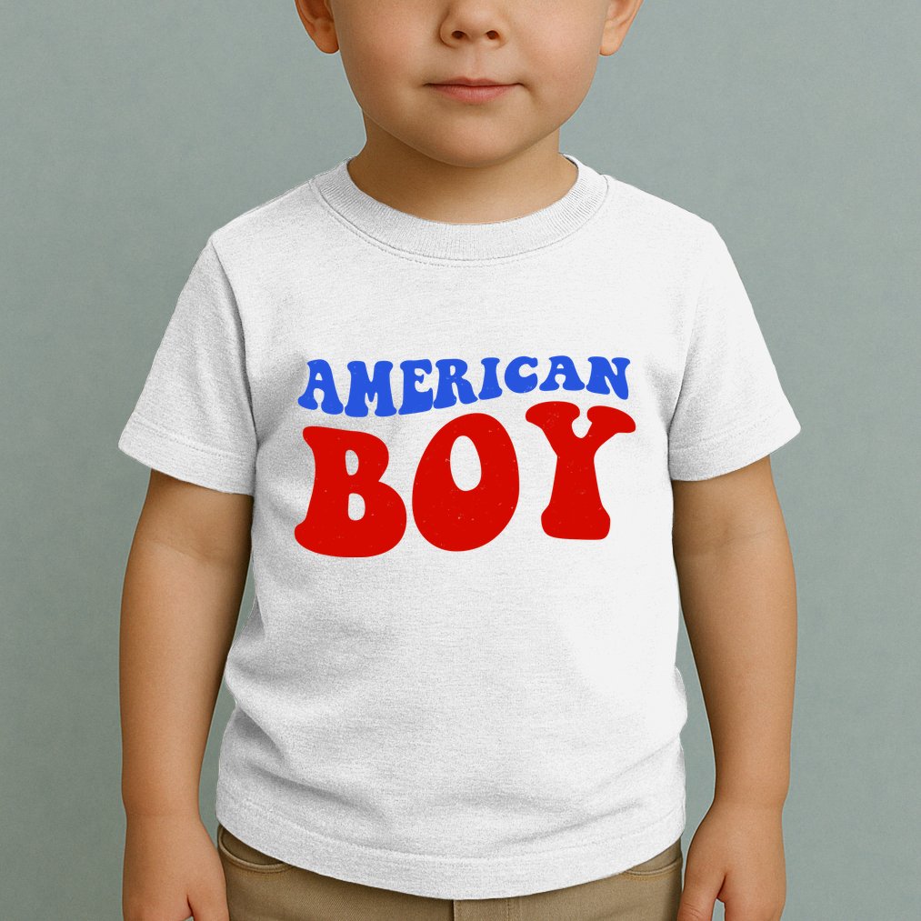American Boy Fourth Of July Toddler T-Shirt