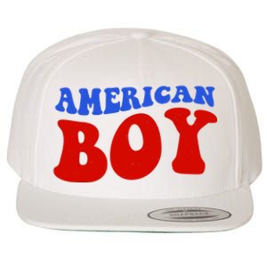 American Boy Fourth Of July Wool Snapback Cap