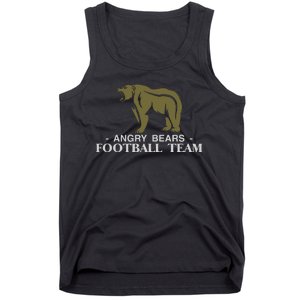 Angry Bears Football Team Tank Top