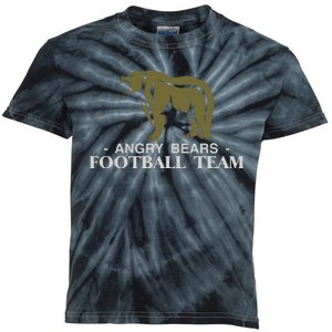 Angry Bears Football Team Kids Tie-Dye T-Shirt