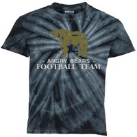 Angry Bears Football Team Kids Tie-Dye T-Shirt