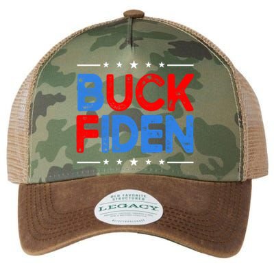 Anti Biden Funny Impeach Joe Biden Buck Fiden Cool Gift Legacy Tie Dye Trucker Hat