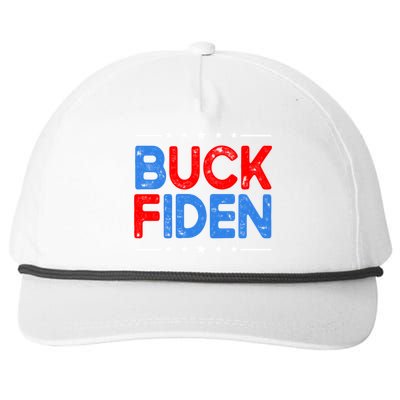 Anti Biden Funny Impeach Joe Biden Buck Fiden Cool Gift Snapback Five-Panel Rope Hat