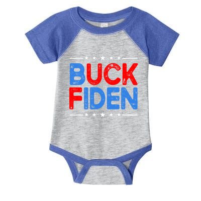 Anti Biden Funny Impeach Joe Biden Buck Fiden Cool Gift Infant Baby Jersey Bodysuit