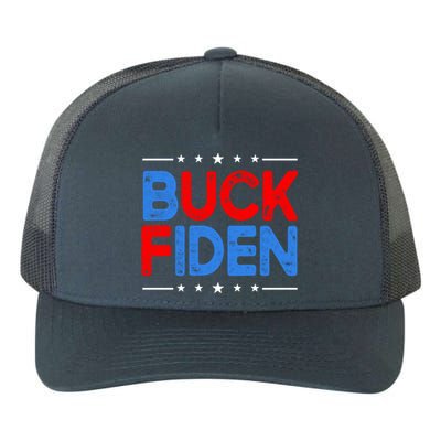 Anti Biden Funny Impeach Joe Biden Buck Fiden Cool Gift Yupoong Adult 5-Panel Trucker Hat