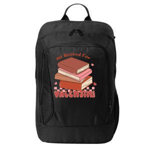 All Booked For Valentines Teacher City Backpack