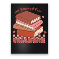 All Booked For Valentines Teacher Poster