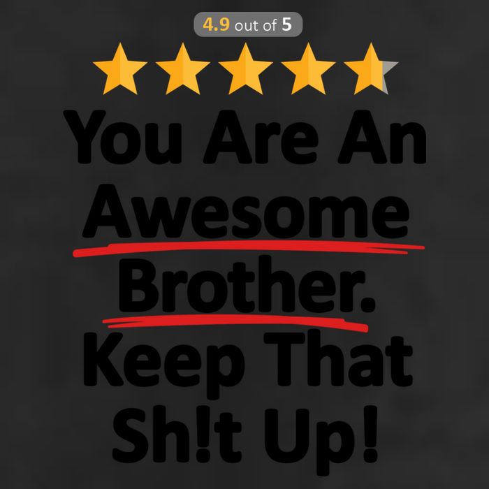 Awesome Brother Funny Gift Idea 7 Panel Mesh Trucker Snapback Hat