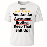 Awesome Brother Funny Gift Idea Cooling Performance Crew T-Shirt