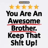 Awesome Brother Funny Gift Idea 11oz C Handle Ceramic Mug