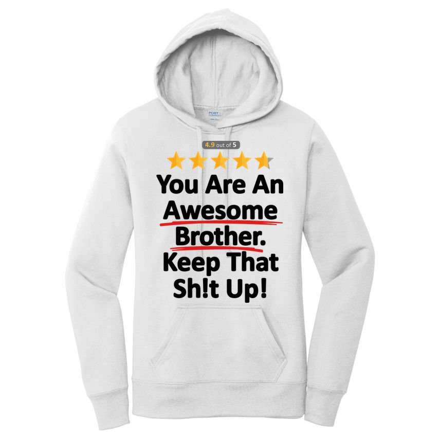 Awesome Brother Funny Gift Idea Women's Pullover Hoodie
