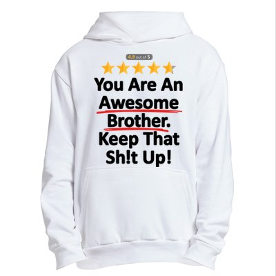 Awesome Brother Funny Gift Idea Urban Pullover Hoodie