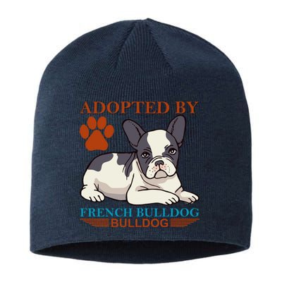 Adopted By French Bulldog Sustainable Beanie