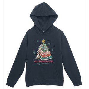 All Booked For Christmas Christmas Book Tree Light Funny ChristmasChristmas G Urban Pullover Hoodie