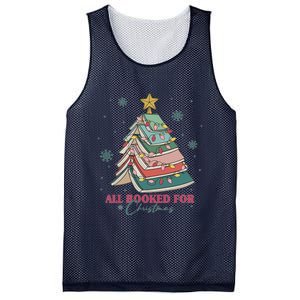 All Booked For Christmas Christmas Book Tree Light Funny ChristmasChristmas G Mesh Reversible Basketball Jersey Tank