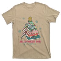 All Booked For Christmas Christmas Book Tree Light Funny ChristmasChristmas G T-Shirt