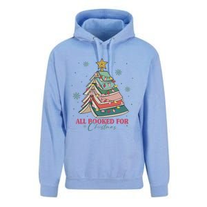 All Booked For Christmas Christmas Book Tree Light Funny ChristmasChristmas G Unisex Surf Hoodie