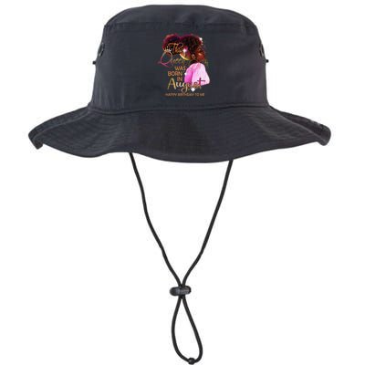 August Birthday Funny Melanin Afro Queen Black Wo Legacy Cool Fit Booney Bucket Hat