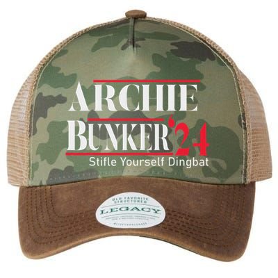 Archie Bunker For President Legacy Tie Dye Trucker Hat