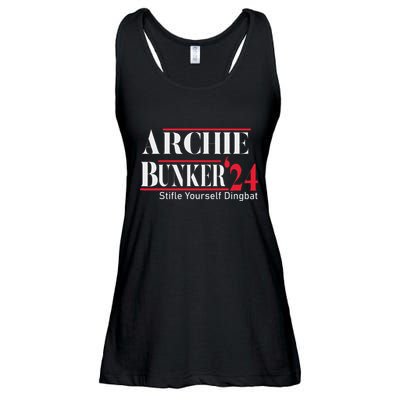 Archie Bunker For President Ladies Essential Flowy Tank