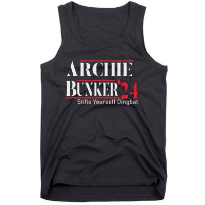 Archie Bunker For President Tank Top