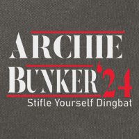Archie Bunker For President Cotton Canvas Backpack