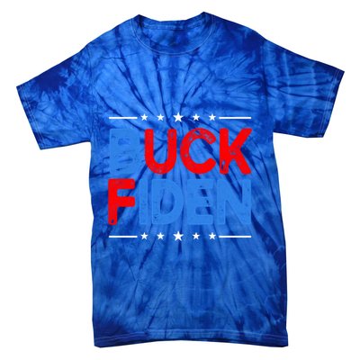 Anti Biden Funny Impeach Joe Biden Buck Fiden Great Gift Tie-Dye T-Shirt