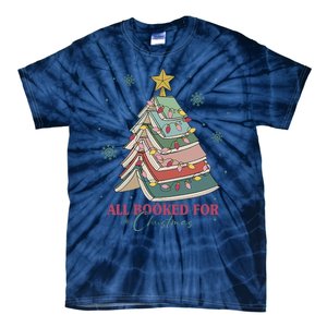 All Booked For Christmas Tie-Dye T-Shirt