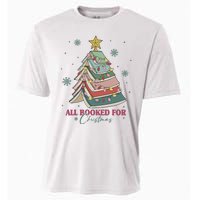 All Booked For Christmas Cooling Performance Crew T-Shirt