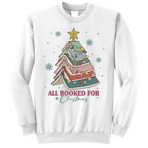 All Booked For Christmas Sweatshirt