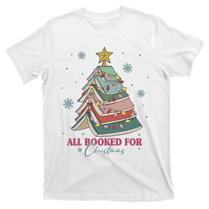 All Booked For Christmas T-Shirt