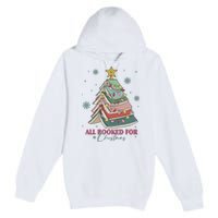 All Booked For Christmas Premium Pullover Hoodie